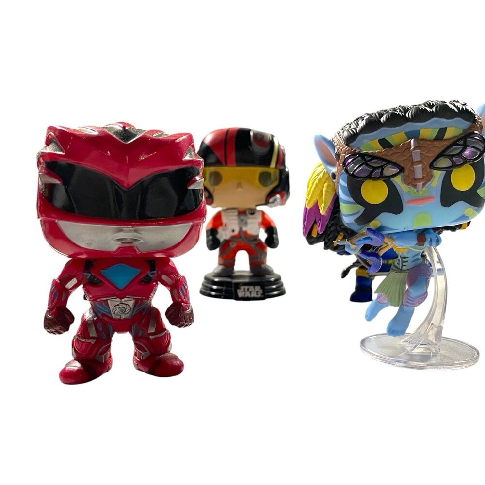 Funko Pop Figure Lot Marvel DC Star Wars Overwatch Avatar Deadpool Batman Flash - Picture 4 of 9
